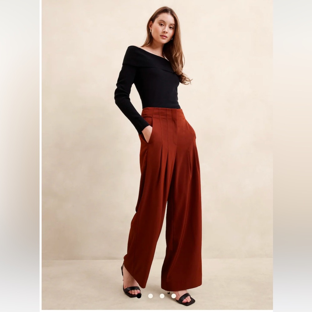 Banana Republic Factory Ultra High-Rise Wide-Leg Pant
